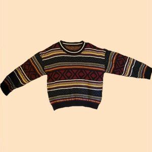 Oversized Vintage style knit sweater